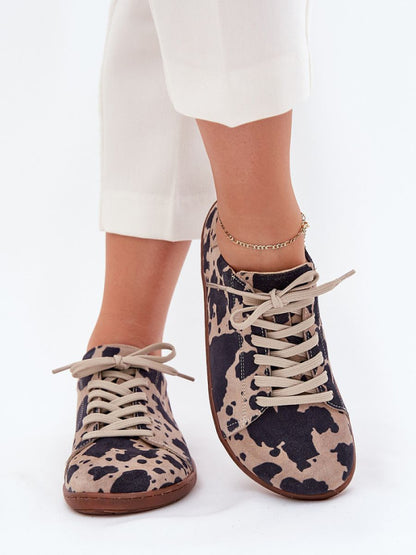 Tenişi Step in style, Model 215169, Maro - material piele naturală de căprioară  Footbed piele naturala  Înălţimea carâmbului 6.5 cm Înălțimea tălpii 1.5 cm