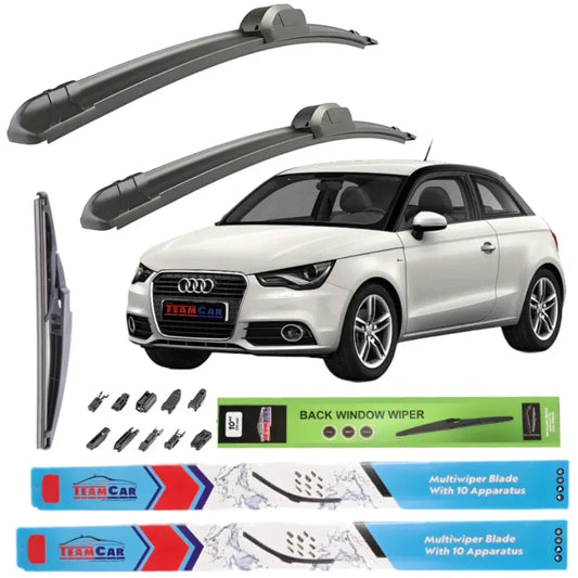 Ștergătoare TeamCar® Audi A1 (2010–2018) – Set Complet - 221.ro