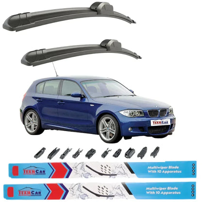 Ștergătoare TeamCar® BMW Seria 1 E87 (2004–2011) – Set Față - 221.ro