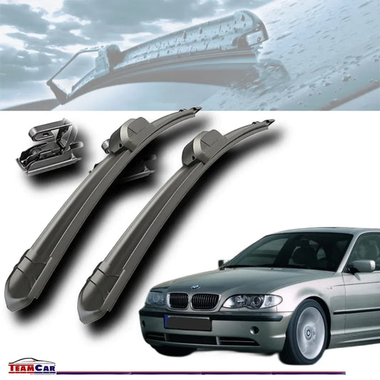 Ștergătoare TeamCar® BMW Seria 3 E46 (1998–2006) Flat – Set față - 221.ro