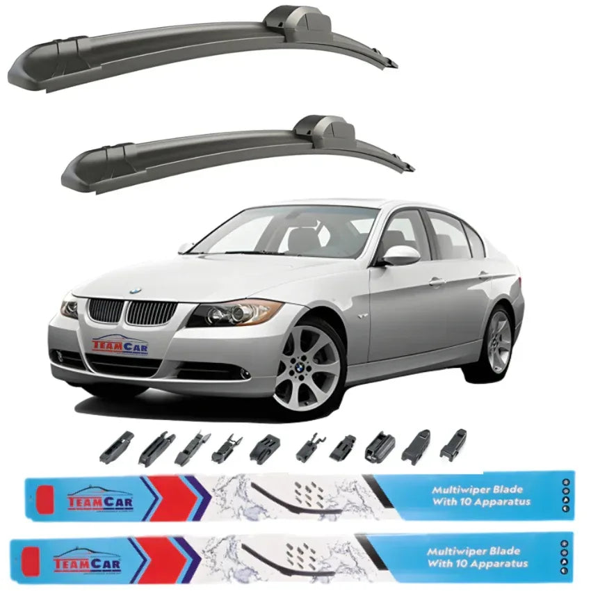 Ștergătoare TeamCar® BMW Seria 3 E90/E91/E92/E93 (2005–2012) – Set Față - 221.ro