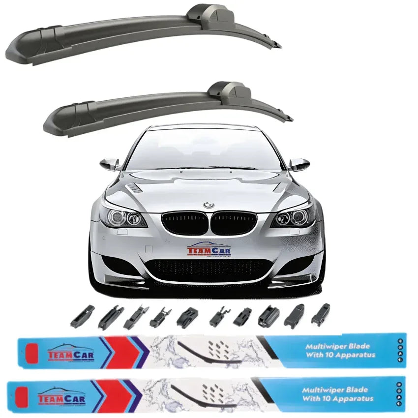 Ștergătoare TeamCar® BMW Seria 5 E60 (2003–2010) – Set față - 221.ro