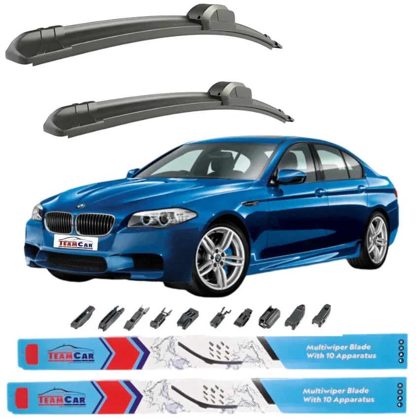 Ștergătoare TeamCar® BMW Seria 5 F10 (2010–2017) – Set față - 221.ro