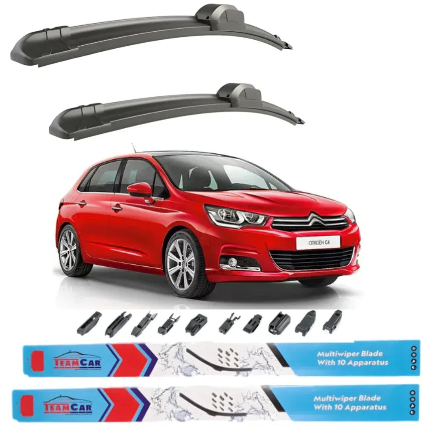 Ștergătoare TeamCar® Citroën C4 II (2010–2018) – Set față - 221.ro