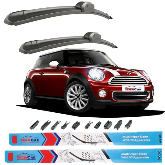 Ștergătoare TeamCar® Mini Cooper R56 (2006–2014) – Set față - 221.ro