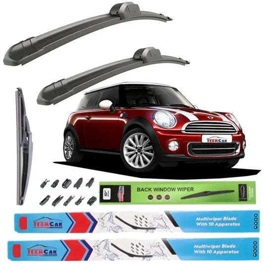 Ștergătoare TeamCar® Mini Cooper R56 (2006–2014) – Set Complet - 221.ro