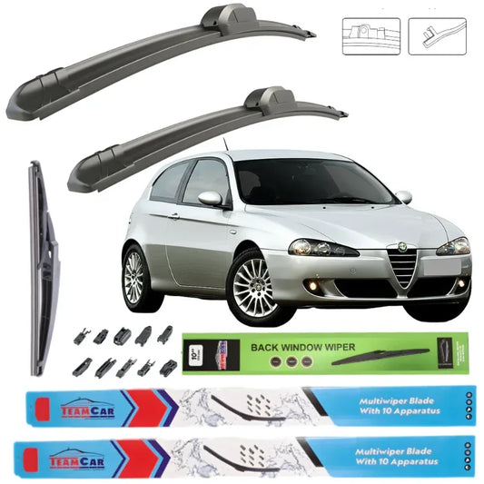 Stergatoare Alfa Romeo 147 (937) 3 usi 2005-2010 Set complet - 221.ro