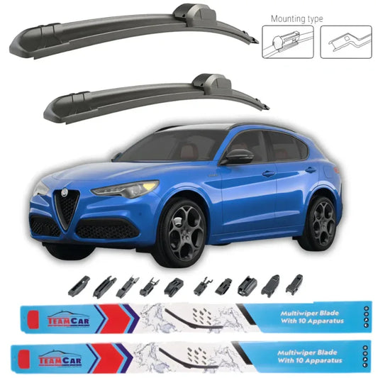 Stergatoare Alfa Romeo Stelvio 2016-2022 – Set Fata - 221.ro