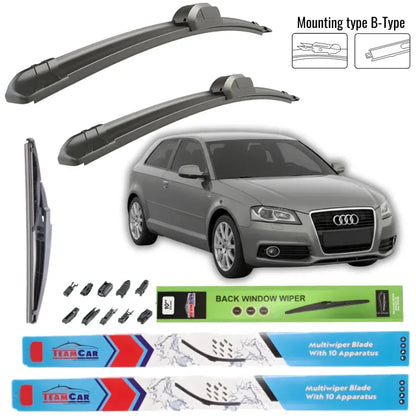Stergatoare Audi A3 (8P1 Facelift 3 doors) 2008-2013 – Set Complet - 221.ro