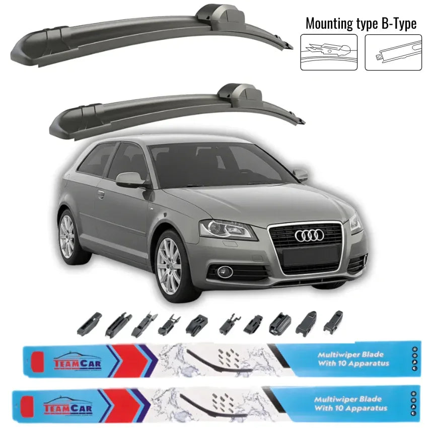 Stergatoare Audi A3 (8P1 Facelift 3 doors) 2008-2013 – Set fata - 221.ro