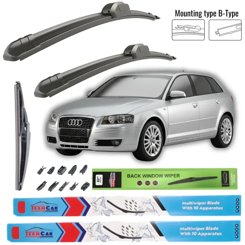 Stergatoare Audi A3 (8P1) 2004-2008 – Set Complet - 221.ro