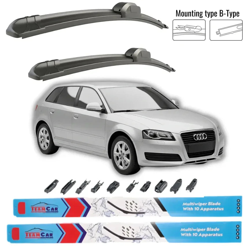 Stergatoare Audi A3 (8P1 Facelift) 2008-2013 – Set fata - 221.ro