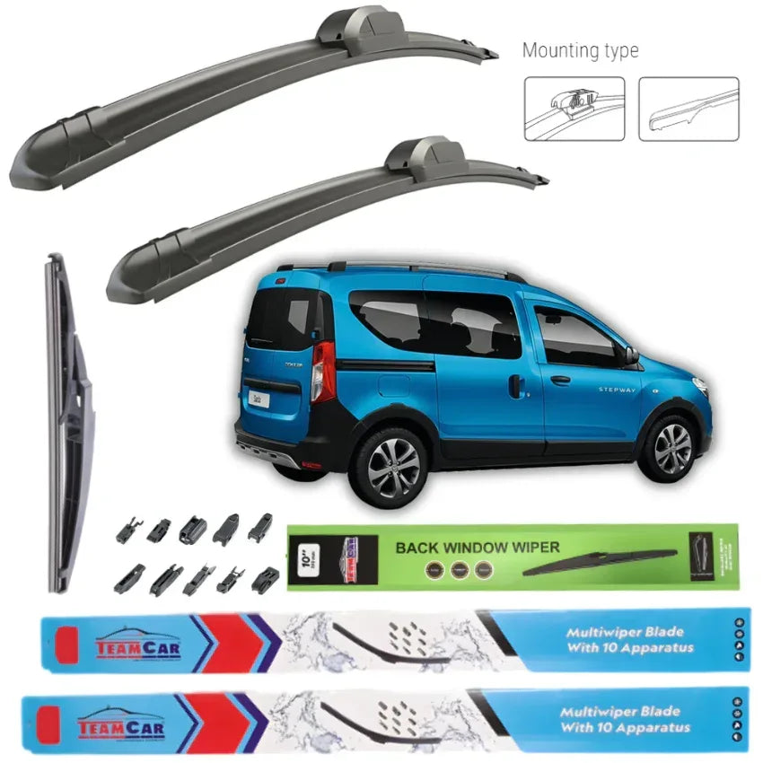 Stergatoare Dacia Dokker Stepway 2015 - 2018 - Set complet - 221.ro