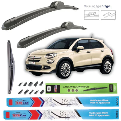 Stergatoare Fiat 500X (334) 2014-2024 - Set Complet - 221.ro