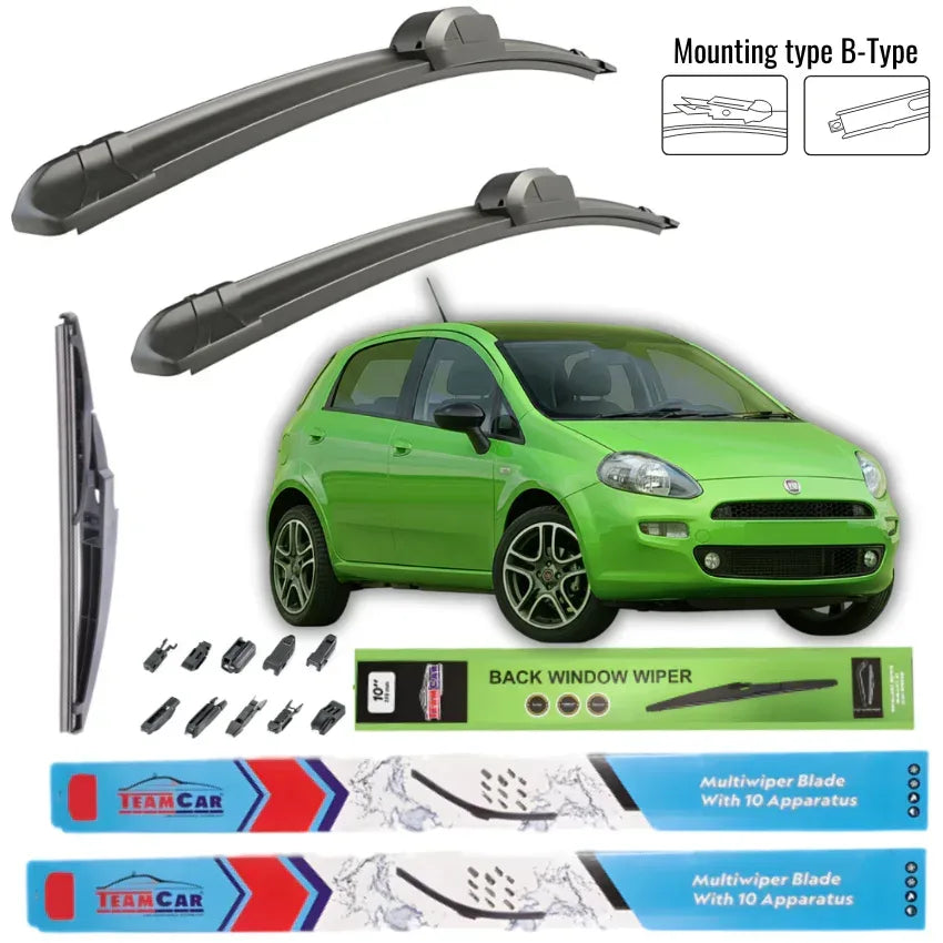 Stergatoare Fiat Punto 5 usi (199) 2012-2018 - Set Complet - 221.ro