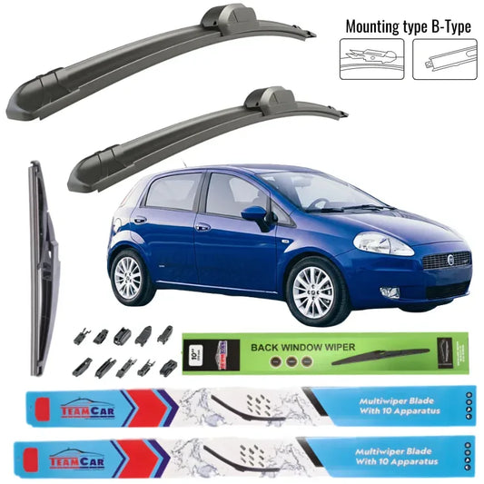 Stergatoare Fiat Punto (Grande 199) 2005-2011 - Set Complet - 221.ro