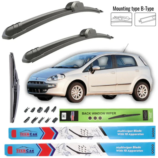 Stergatoare Fiat Punto Evo 5 doors (199) 2009-2012 - Set Complet - 221.ro