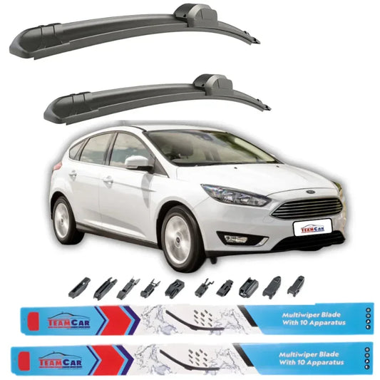 Ștergătoare Ford Focus III Hatchback (2015–2018) TeamCar® – Set față - 221.ro