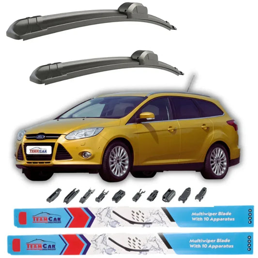 Ștergătoare Ford Focus III Turnier (2011–2014) TeamCar® – Set față - 221.ro