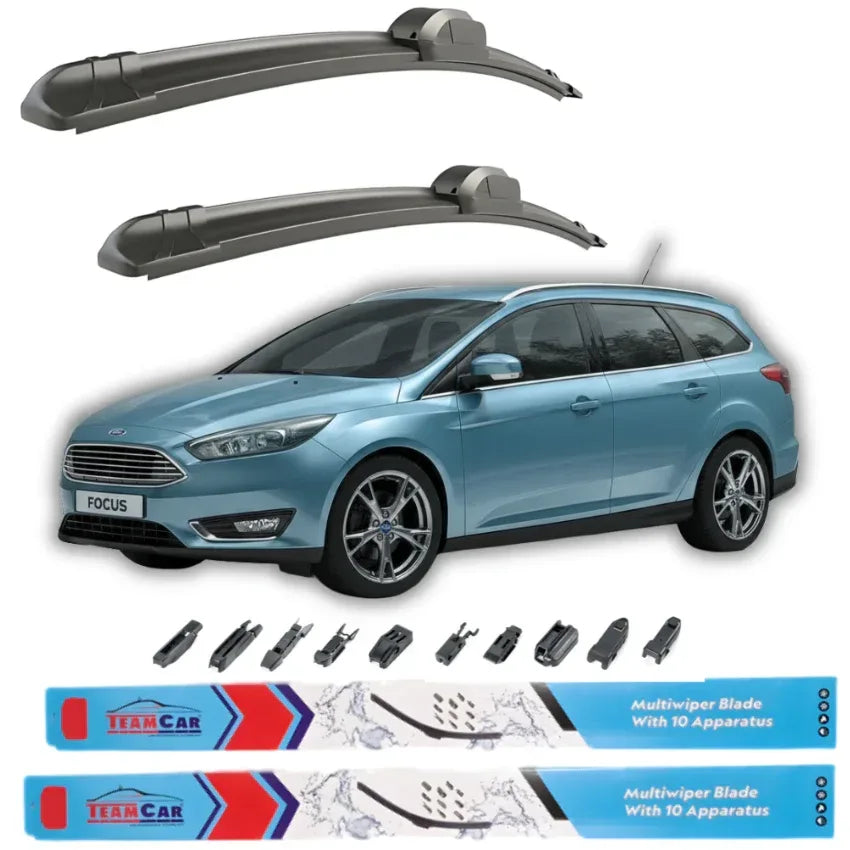 Ștergătoare Ford Focus III Turnier (2015–2018) TeamCar® – Set față - 221.ro