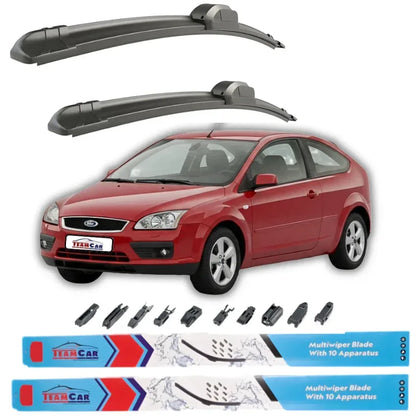 Ștergătoare TeamCar® Ford Focus II 3 usi (2004–2008) – Set față - 221.ro