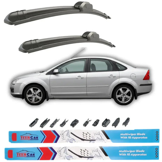 Ștergătoare Ford Focus II Sedan (2004–2008) TeamCar® – Set față - 221.ro