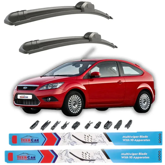 Ștergătoare Ford Focus II Hatchback 3 usi 2008–2011 TeamCar® – Set față - 221.ro