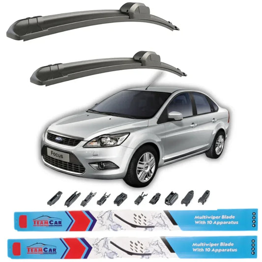 Ștergătoare Ford Focus II Sedan (2008–2011) TeamCar® – Set față - 221.ro