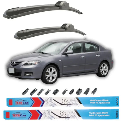 Ștergătoare TeamCar® Mazda 3 BK Sedan (2003–2009) – Set față - 221.ro