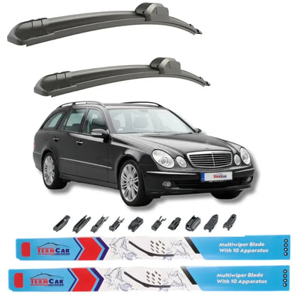 Ștergătoare TeamCar® Mercedes E-Class T-Model (S211 2002–2009) – Set față - 221.ro