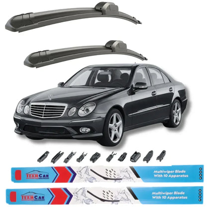 Ștergătoare TeamCar® Mercedes E-Class W211 (2002–2009) – Set față - 221.ro
