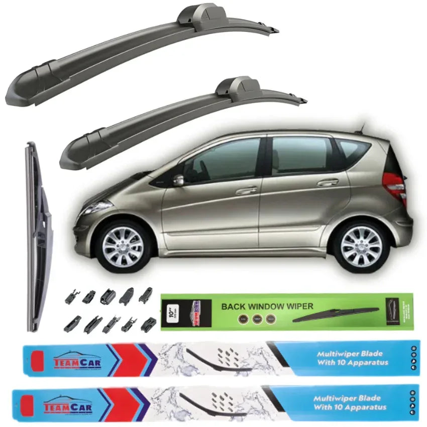 Ștergătoare Mercedes A-Class W169 (2004–2012) TeamCar® – Set Complet - 221.ro