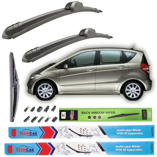 Ștergătoare Mercedes A-Class W169 (2004–2012) TeamCar® – Set Complet - 221.ro
