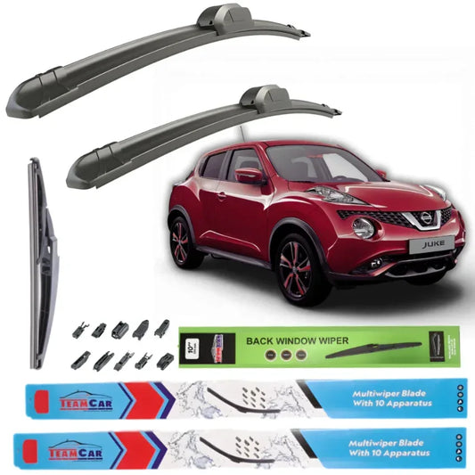 Ștergătoare Nissan Juke F15 (2010–2019) TeamCar® – Set Complet - 221.ro