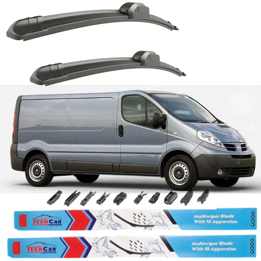 Stergatoare Nissan Primastar (2001–2006) TeamCar® Flat – Set fata - 221.ro