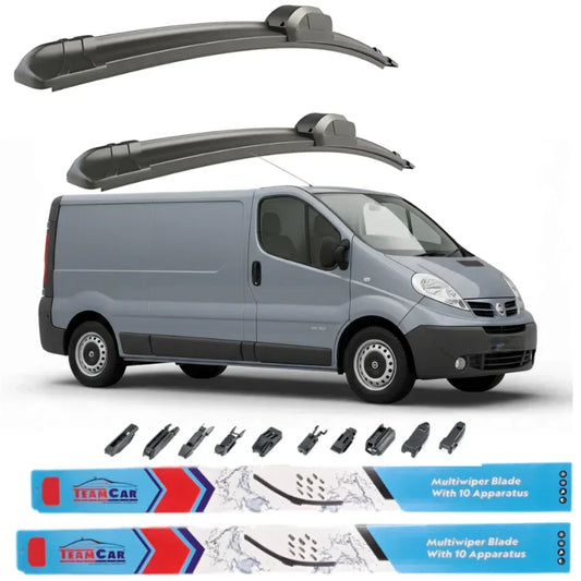 Stergatoare Nissan Primastar FL (2006–2014) TeamCar® – Set fata - 221.ro