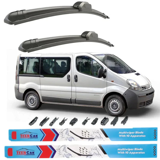 Stergatoare Nissan Primastar Minibus (2001–2006) TeamCar® Flat – Set fata - 221.ro