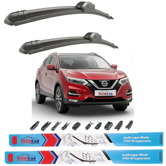 Ștergătoare Nissan Qashqai J11 (2017–2021) TeamCar® – Set față - 221.ro
