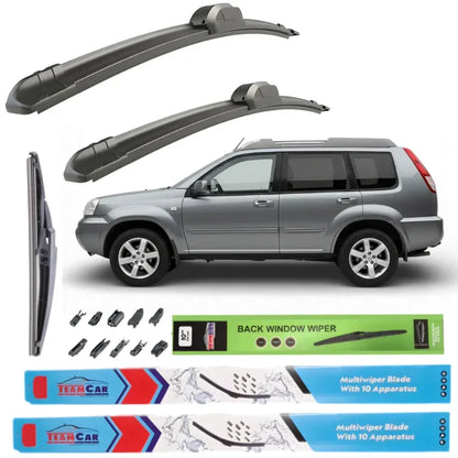 Ștergătoare Nissan X-Trail T31 (2007–2010) TeamCar® – Set Complet - 221.ro