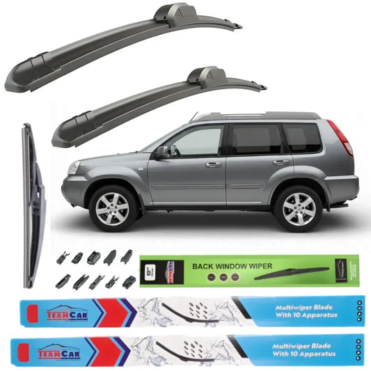 Ștergătoare Nissan X-Trail T31 (2007–2010) TeamCar® – Set Complet - 221.ro
