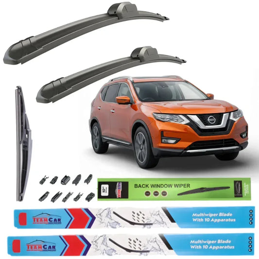 Ștergătoare Nissan X-Trail T32 FL 2017–2022 TeamCar® – Set Complet - 221.ro