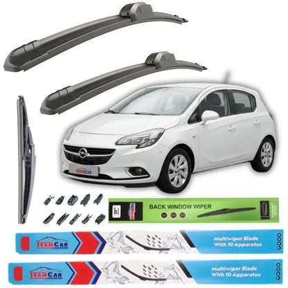 Ștergătoare Opel Corsa E 5 usi (2014–2019) TeamCar® – Set Complet - 221.ro