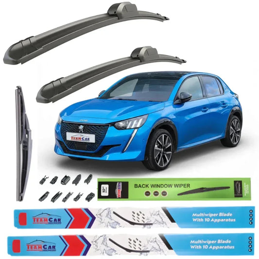 Ștergătoare Peugeot 208 II (P21, 2019–prezent) – Set Complet - 221.ro