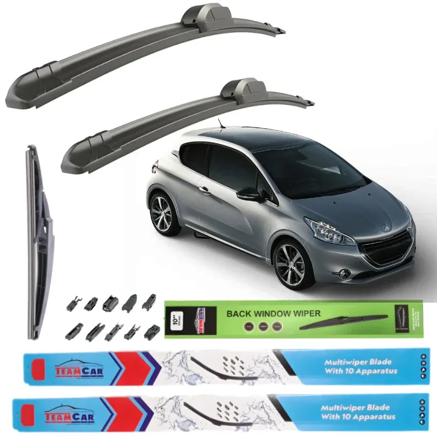 Ștergătoare Peugeot 208 I 3 usi (A9, 2012–2019) – Set Complet - 221.ro