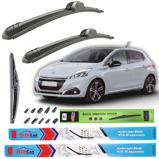 Ștergătoare Peugeot 208 I 5 usi (A9, 2012–2019) – Set Complet - 221.ro