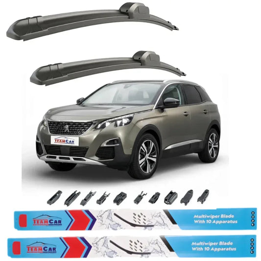 Ștergătoare Peugeot 3008 II (2016-2020) TeamCar®– Set față - 221.ro