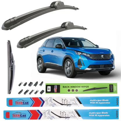 Ștergătoare Peugeot 3008 II FL (2020-2023) TeamCar®– Set Complet - 221.ro