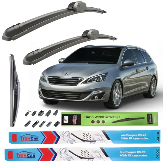 Ștergătoare Peugeot 308 II SW (2013–2017) TeamCar® – Set Complet - 221.ro