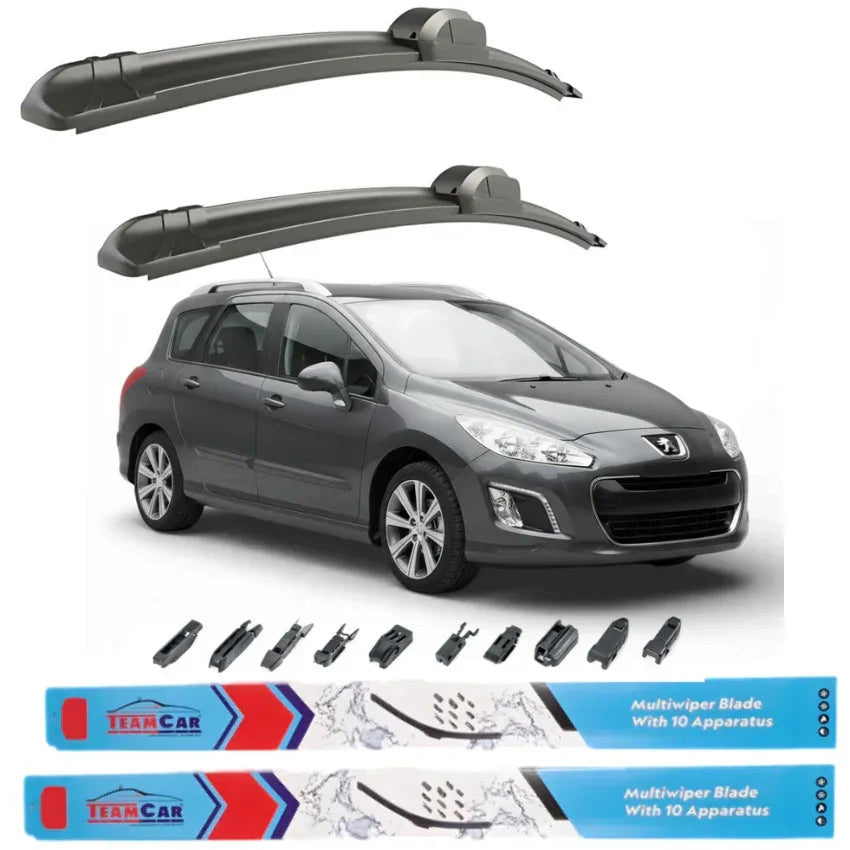 Ștergătoare Peugeot 308 I SW FL (2011–2013) TeamCar® – Set față - 221.ro