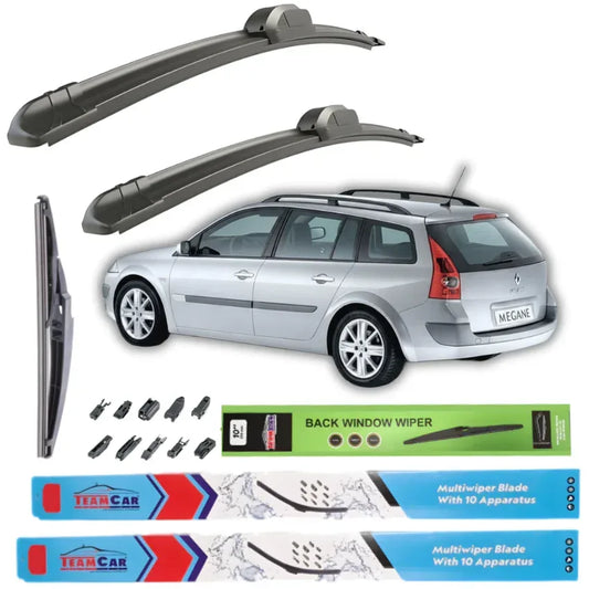 Ștergătoare Renault Megane II Grandtour (2002–2005) – Set Complet - 221.ro